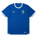 CCamiseta Brasil Segunda Equipación 2006/07 Hombre Retro Oficial Azul - Brasil, Brazil, Selecao, Canarinha, CBF, Mundial 2006, Alemania 2006, Nike, Ronaldinho, Kaka, Ronaldo, Adriano, Roberto Carlos, 2006, 2007, Retro, Vintage, Camiseta Clásica, Segunda Equipación, Away Kit, Azul, Blue, Hombre, Men, Camiseta de Hombre, Tienda Hincha Futbolero, Fútbol Sudamericano