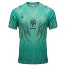 Camiseta hombre portero Selección Brasil temporada 2026 2027 oficial arquero verde fútbol técnica transpirable CBF mundial.