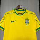 Camiseta Brasil Primera Equipación 1998/1999 Hombre Retro - TIENDA HINCHA FUTBOLERO