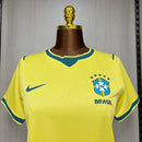 Camiseta Brasil Primera Equipación 2026/2027 Mujer - TIENDA HINCHA FUTBOLERO