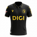 Camiseta Burgos CF Segunda Equipación 26/27 Hombre - Burgos CF, Burgos Club de Fútbol, El Plantío, Blanquinegros, Segunda Equipación, Away Kit, Visitante, Hombre, Men, Camiseta de Hombre, Negro, Black, Burgos 26/27, Tienda Hincha Futbolero, Fútbol Español, camiseta oficial