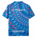Camiseta CD Tenerife Pre-Partido 26/27 Hombre - CD Tenerife, Tenerife, Heliodoro Rodriguez Lopez, La Liga, La Liga Hypermotion, Spanish Football, Camiseta Oficial, Pre-Partido, Pre-Match, Training Jersey, Azul, Blue, Blanca, White, Hombre, Men, Camiseta de Hombre, 2026, 2027, Tienda Hincha Futbolero, Futbol Espanol