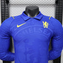 Chelsea FC, Chelsea, Stamford Bridge, Chelsea I, Manga Larga, Versión Jugador, Match Version, Cuello Polo, Camiseta Azul, Chelsea 26/27, Tienda Hincha Futbolero, Fútbol, Premier League, Coleccionismo, Ropa Exclusiva Oficial