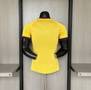 Camiseta hombre entrenamiento Selección Colombia temporada 2026 2027 oficial versión jugador fútbol técnica transpirable mundial tricolor.