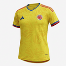 Camiseta Colombia primera equipación 2026 2027 mujer amarilla entallada calidad 1.1 premium Tienda Hincha Futbolero Colombia Women's Home Jersey, Camiseta Colombia mujer, Jersey Colombia femenina 2026, Camiseta amarilla Colombia mujer, Equipación Colombia mujer, Comprar camiseta Colombia femenina, Calidad 1.1 mujer, FCF mujer 26/27, Jersey tricolor mujer, Ropa de fútbol femenina Colombia