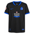 Camiseta Deportivo La Coruna Segunda Equipación 26/27 Hombre -Deportivo La Coruña, RC Deportivo, Abanca-Riazor, Deportivistas, Segunda Equipación, Away Kit, Visitante, Hombre, Men, Camiseta de Hombre, Negro, Black, Deportivo 26/27, Tienda Hincha Futbolero, Fútbol Español, camiseta oficial