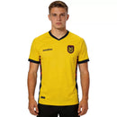 Camiseta hombre Selección Ecuador temporada 2026 2027 oficial primera equipación amarilla fútbol técnica transpirable FEF estilo Tri mundial.
