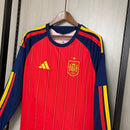 Camiseta España Primera Equipación 2025/2026 Hombre Manga Larga - TIENDA HINCHA FUTBOLERO