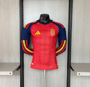 Camiseta España Primera Equipación 2025/2026 Manga Larga Versión Jugador - TIENDA HINCHA FUTBOLERO