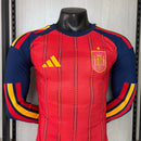 Camiseta España Primera Equipación 2025/2026 Manga Larga Versión Jugador - TIENDA HINCHA FUTBOLERO