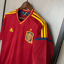 Camiseta España Primera Equipación Euro 2012 Hombre Retro - TIENDA HINCHA FUTBOLERO
