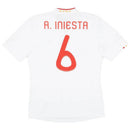 Camiseta España Segunda Equipación 2011 Hombre Retro - TIENDA HINCHA FUTBOLERO