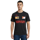 Camiseta Ferrari Scuderia F1 2025 Negra - TIENDA HINCHA FUTBOLERO