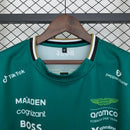 CAMISETA FÓRMULA 1 ASTON MARTIN 2025 - TIENDA HINCHA FUTBOLERO
