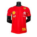 CAMISETA FÓRMULA 1 FERRARI 2024 CARLOS SAINZ 55 - TIENDA HINCHA FUTBOLERO