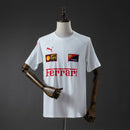 Ferrari F1 2025, Camiseta Ferrari blanca, Ropa Ferrari barata, Scuderia Ferrari Team, Camiseta Ferrari 2025, Calidad 1.1 Ferrari, Regalo Fórmula 1, Tienda Hincha Futbolero, F1 White Edition, Motorsport Style.