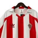 Camiseta retro hombre Sporting de Gijón primera equipación roja y blanca año 1986 1987 calidad 1.1 oficial, Camiseta retro hombre Sporting de Gijón primera equipación roja y blanca año 1986 1987 calidad 1.1
