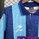 CAMISETA GIJÓN II 02/03 HOMBRE (RETRO) AZUL OFICIAL - TIENDA HINCHA FUTBOLERO