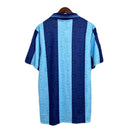 CAMISETA GIJÓN II 02/03 HOMBRE (RETRO) AZUL OFICIAL - TIENDA HINCHA FUTBOLERO