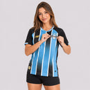 Camiseta Gremio Primera Equipación 26/27 Mujer - Grêmio, Grêmio FBPA, Imortal Tricolor, Arena do Grêmio, Mujer, Women, Camiseta de Mujer, Primera Equipación, Home Kit, Tricicolor, Grêmio 26/27, Tienda Hincha Futbolero, Fútbol Brasileño, camisa feminina titular gremio oficial