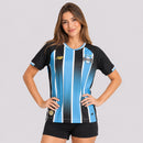 Camiseta Gremio Primera Equipación 26/27 Mujer - Grêmio, Grêmio FBPA, Imortal Tricolor, Arena do Grêmio, Mujer, Women, Camiseta de Mujer, Primera Equipación, Home Kit, Tricicolor, Grêmio 26/27, Tienda Hincha Futbolero, Fútbol Brasileño, camisa feminina titular gremio oficial