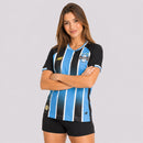 Camiseta Gremio Primera Equipación 26/27 Mujer - Grêmio, Grêmio FBPA, Imortal Tricolor, Arena do Grêmio, Mujer, Women, Camiseta de Mujer, Primera Equipación, Home Kit, Tricicolor, Grêmio 26/27, Tienda Hincha Futbolero, Fútbol Brasileño, camisa feminina titular gremio oficial
