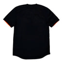 Camiseta hombre selección Holanda retro temporada 2012 2013 segunda equipación negra escudo naranja bordado calidad 1.1 oficial, Holanda Retro, Camiseta Holanda negra, Holanda 2012, Países Bajos retro, Camiseta fútbol vintage, Calidad 1.1 Holanda, Naranja Mecánica, Tienda Hincha Futbolero, Netherlands Away 2012.