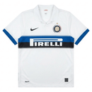 Camiseta Inter de MIlan Segunda Equipación 2009/10 Hombre Retro Oficial Blanca - Inter de Milan, Inter Milan, FC Internazionale, San Siro, Giuseppe Meazza, Nerazzurri, Triplete, Treble, Serie A, Champions League, Nike, Pirelli, Javier Zanetti, Wesley Sneijder, Samuel Eto'o, Diego Milito, 2009, 2010, Retro, Vintage, Camiseta Clásica, Segunda Equipación, Away Kit, Blanca, White, Franja Diagonal, Hombre, Men, Camiseta de Hombre, Tienda Hincha Futbolero, Fútbol Italiano