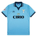 Camiseta SS Lazio Primera Equipación 1996/97 Hombre Retro Oficial - SS Lazio, Lazio, Stadio Olimpico, Roma, Biancocelesti, Serie A, Calcio, Umbro, Cirio, 1996, 1997, Retro, Vintage, Camiseta Clásica, Primera Equipación, Home Kit, Celeste, Sky Blue, Azul, Blue, Hombre, Men, Camiseta de Hombre, Tienda Hincha Futbolero, Fútbol Italiano