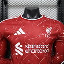 Camiseta Liverpool I 26/27 Manga Larga Versión Jugador - TIENDA HINCHA FUTBOLERO