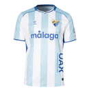 Camiseta hombre Málaga CF primera equipación temporada 2025 2026 blanquiazul calidad 1.1 oficial, Málaga 2026, Camiseta Málaga 25/26, Málaga Home Kit, Camiseta blanquiazul Málaga, Ropa barata Málaga CF, Calidad 1.1 Boquerón, Tienda Hincha Futbolero, La Rosaleda, Bloke Core España, Camisetas de fútbol 2026.