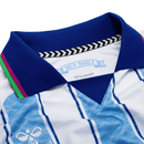 Málaga CF, Málaga, La Rosaleda, Malaguistas, Primera Equipación, Camiseta Málaga, Málaga 26/27, Tienda Hincha Futbolero, Fútbol, Moda Blanquiazul, Coleccionismo, Ropa Exclusiva, Camiseta Oficial Málaga