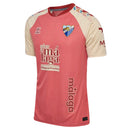 Camiseta Malaga Segunda Equipación 26/27 Hombre - Málaga CF, Malaga CF, La Rosaleda, Boquerones, Segunda Equipación, Away Kit, Visitante, Hombre, Men, Camiseta de Hombre, Rosa, Pink, Málaga 26/27, Tienda Hincha Futbolero, Fútbol Español, camiseta oficial