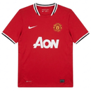 Camiseta Manchester United Primera Equipación 2011/12 Hombre Retro Oficial - Camiseta Manchester United Primera Equipación 2011/12 Hombre Retro