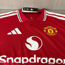 Camiseta Manchester United I 26/27 Versión Jugador - TIENDA HINCHA FUTBOLERO