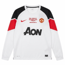 Camiseta Manchester United II 2010/2011 Manga Larga Retro - TIENDA HINCHA FUTBOLERO