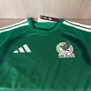 Camiseta hombre entrenamiento Selección México temporada 2026 2027 verde oficial versión jugador fútbol técnica transpirable mundial anfitrión.