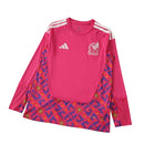 Camiseta hombre portero Selección de México temporada 2026 2027 rosa manga larga calidad 1.1 oficial, México 2026, Camiseta portero México rosa, Camiseta México manga larga, Portero México 26/27, Ropa barata selección mexicana, Calidad 1.1 México, Copa del Mundo 2026, Tienda Hincha Futbolero, El Tri, Bloke Core México.