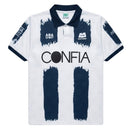 Camiseta Monterrey Primera Equipación 1995/96 Hombre Retro - Monterrey, CF Monterrey, Rayados, Albiazules, Estadio Tecnologico, Liga MX, Futbol Mexicano, Adidas, Verdirame, Sergio Verdirame, 1995, 1996, Retro, Vintage, Camiseta Clásica, Primera Equipación, Home Kit, Rayas, Azul y Blanco, Blue and White, Hombre, Men, Camiseta de Hombre, Tienda Hincha Futbolero, Fútbol Mexicano