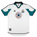 Camiseta Newcastle Segunda Equipación 1999/00 Hombre Retro Oficial Blanca - TIENDA HINCHA FUTBOLERO