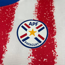 Camiseta hombre selección Paraguay temporada 2026 2027 primera equipación franjas blancas y rojas escudo bordado APF calidad 1.1 oficial, Paraguay 2026, Camiseta Paraguay roja y blanca, Paraguay 2027, Selección Paraguaya, Albirroja, Calidad 1.1 Paraguay, Eliminatorias 2026, Tienda Hincha Futbolero, Paraguay Home Jersey.