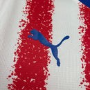 Camiseta hombre selección Paraguay temporada 2026 2027 primera equipación franjas blancas y rojas escudo bordado APF calidad 1.1 oficial, Paraguay 2026, Camiseta Paraguay roja y blanca, Paraguay 2027, Selección Paraguaya, Albirroja, Calidad 1.1 Paraguay, Eliminatorias 2026, Tienda Hincha Futbolero, Paraguay Home Jersey.