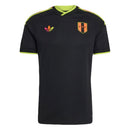 Camiseta hombre Selección Perú temporada 2026 2027 oficial segunda equipación negra fútbol técnica transpirable FPF estilo inca mundial.
