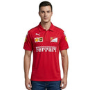 Camiseta Polo Ferrari Scuderia F1 2025 Rojo - TIENDA HINCHA FUTBOLERO