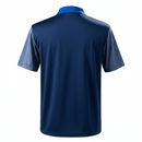Camiseta tipo polo hombre Paris Saint-Germain temporada 2026 2027 color azul marino calidad 1.1 premium escudo bordado oficial.