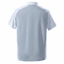 Polo hombre Real Madrid temporada 2025 2026 oficial gris y blanco camiseta de paseo técnica transpirable elegante fútbol madridista viaje Bernabéu.