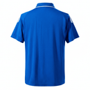 Camiseta polo hombre Real Madrid temporada 2026 2027 oficial azul real fútbol técnica transpirable estilo casual galáctico entrenamiento.
