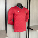Camiseta hombre Selección Portugal temporada 2026 2027 primera equipación roja manga larga oficial versión jugador fútbol técnica transpirable mundial.