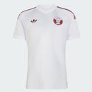Tienda Hincha Futbolero, Qatar 26/27, Camiseta Qatar segunda equipación, Camiseta Qatar blanca, Selección de Qatar, Fútbol qatarí, Comprar camiseta Qatar, Ropa oficial Qatar, Camisetas de fútbol 2026, Equipación Qatar hombre, Tienda fútbol online, Fútbol asiático.