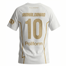 Ravenna FC, Ronaldinho, Dinho, Edición Especial, Colaboración, Blanca y Oro, Gold Edition, Camiseta Ravenna, Ravenna Hombre, Ravenna 26/27, Tienda Hincha Futbolero, Fútbol Italiano, Leyendas, Coleccionismo, Ropa Exclusiva oficial
